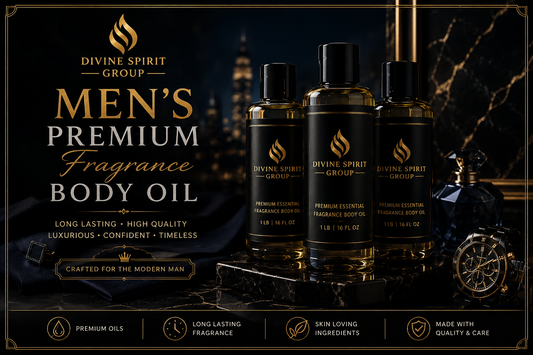 Men's Premium Fragrance Body Oil