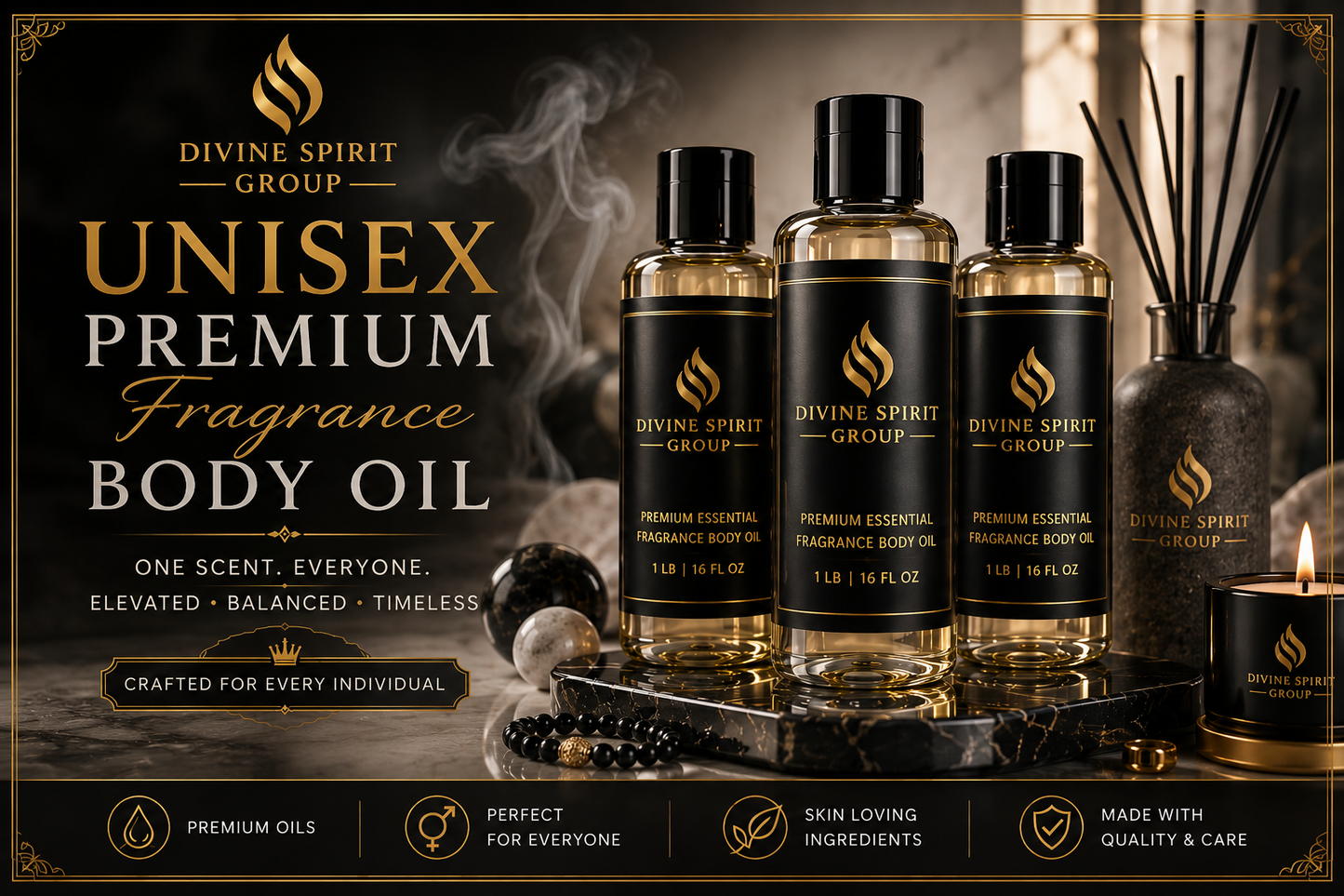 Unisex Premium Fragrance Body